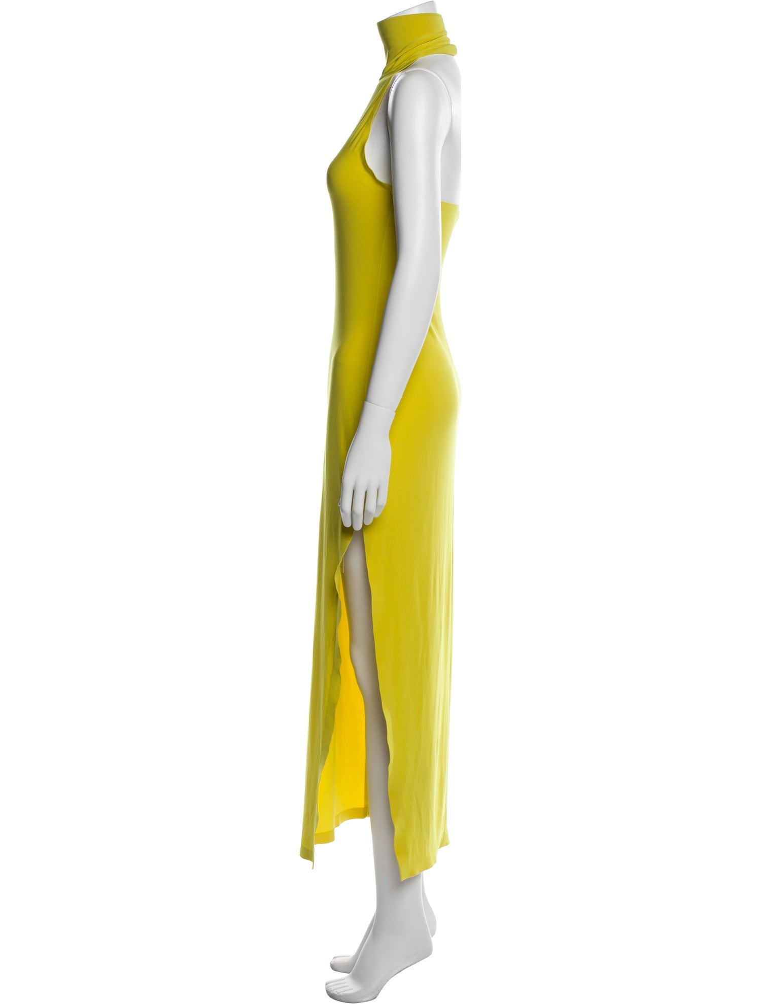 Norma Kamali Turtleneck Long Dress