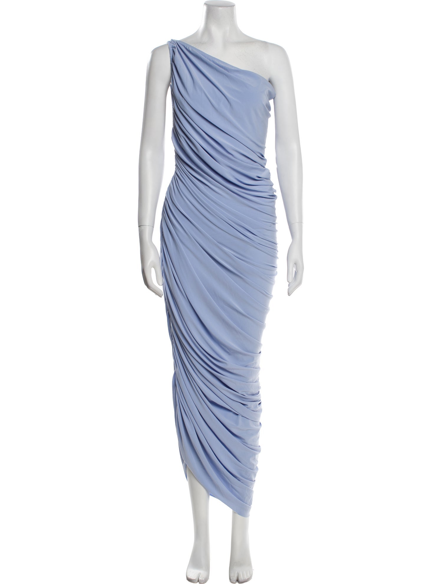 Norma Kamali One-Shoulder Long Dress