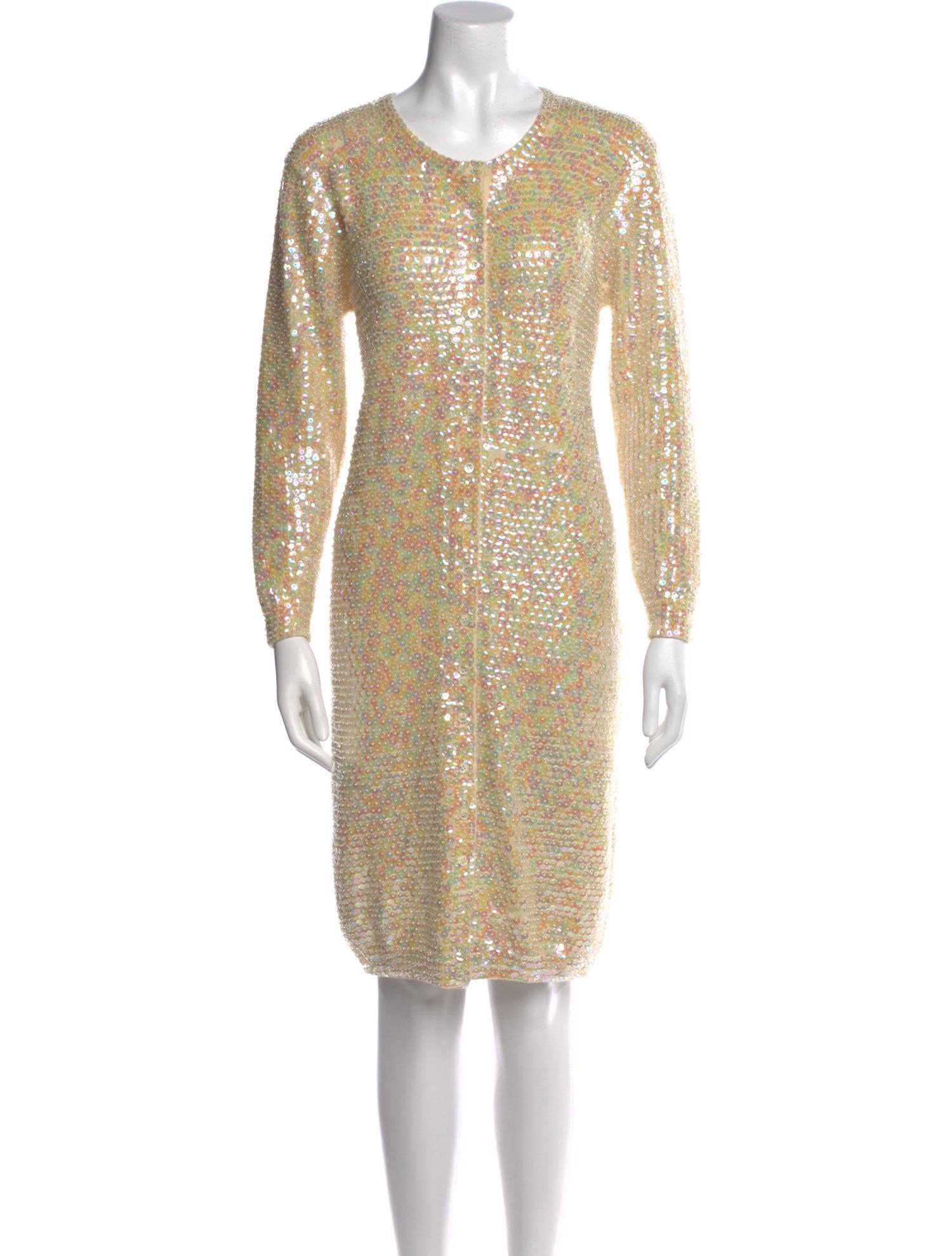 Norma Kamali Lambswool Knee-Length Dress