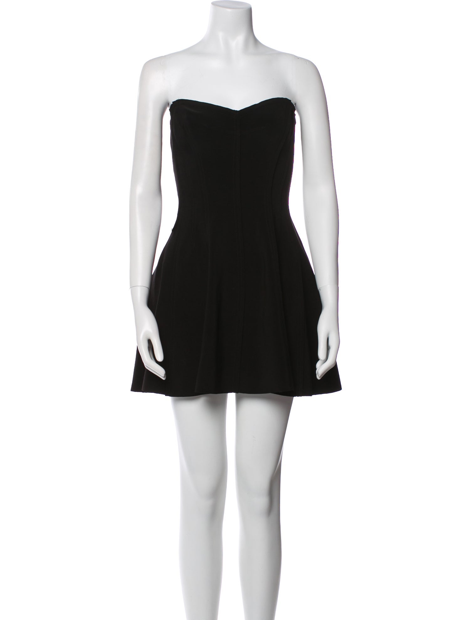 Norma Kamali Strapless Mini Dress w/ Tags