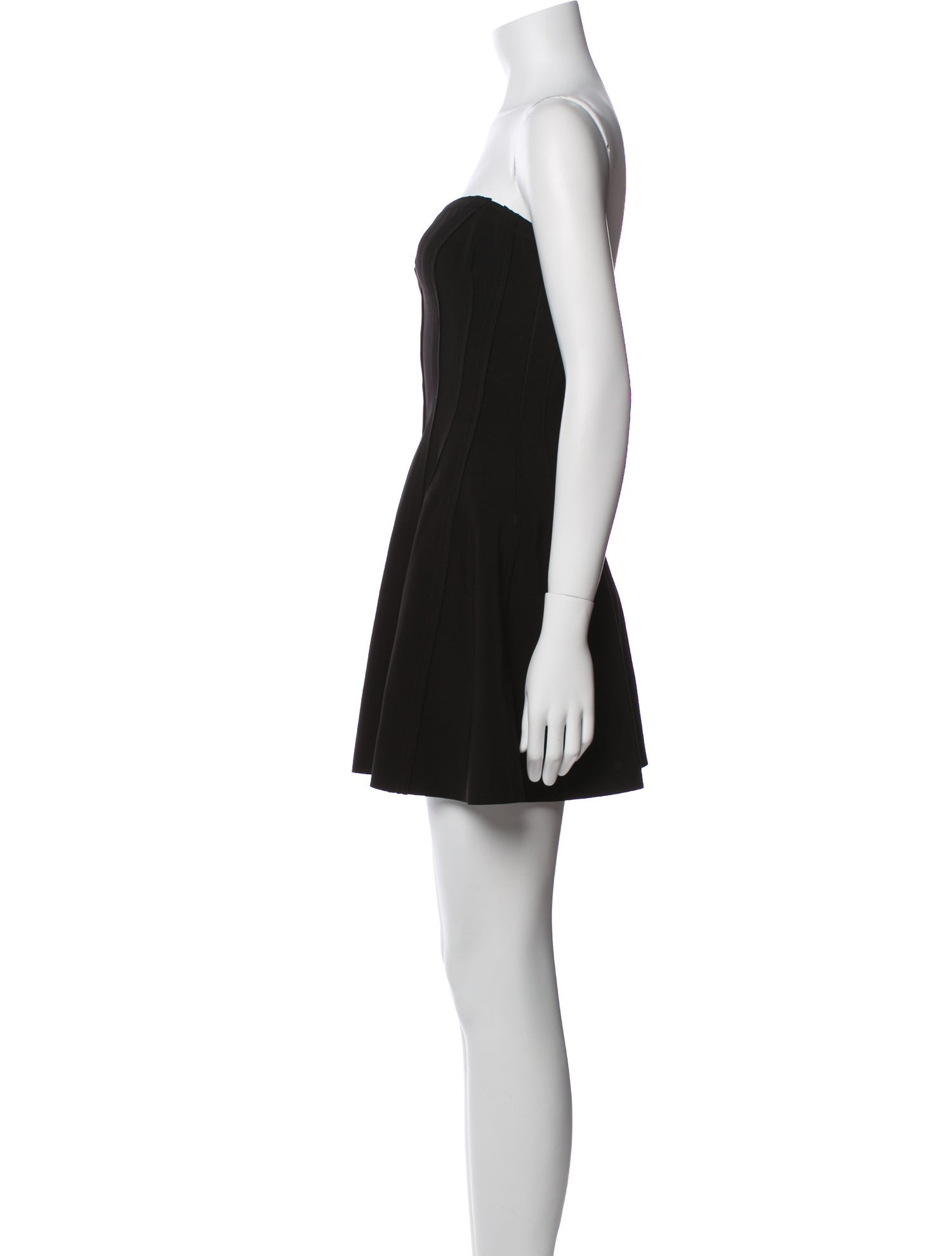 Norma Kamali Strapless Mini Dress w/ Tags