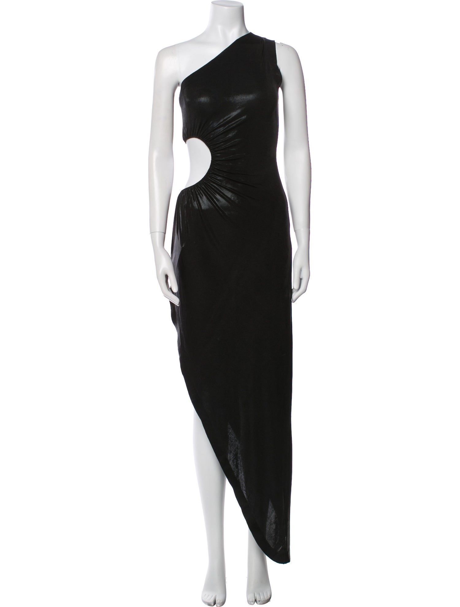 Norma Kamali One-Shoulder Long Dress w/ Tags