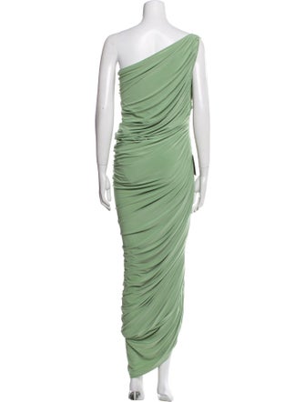 Norma Kamali One-Shoulder Long Dress