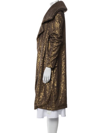 Norma Kamali Patterned Coat