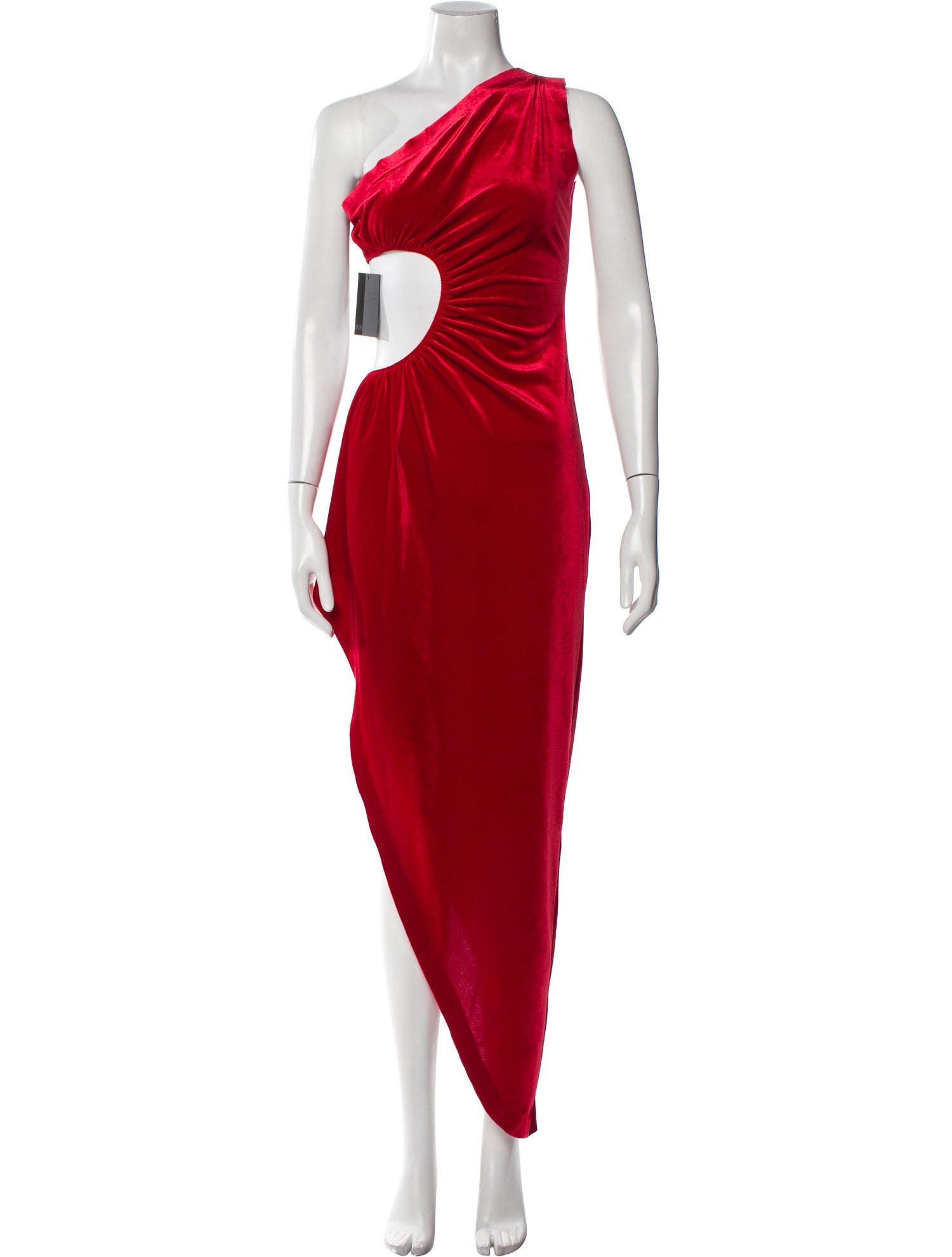 Norma Kamali One-Shoulder Long Dress w/ Tags