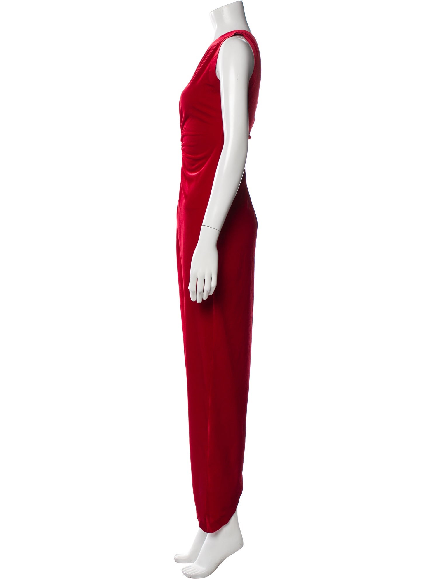 Norma Kamali One-Shoulder Long Dress w/ Tags