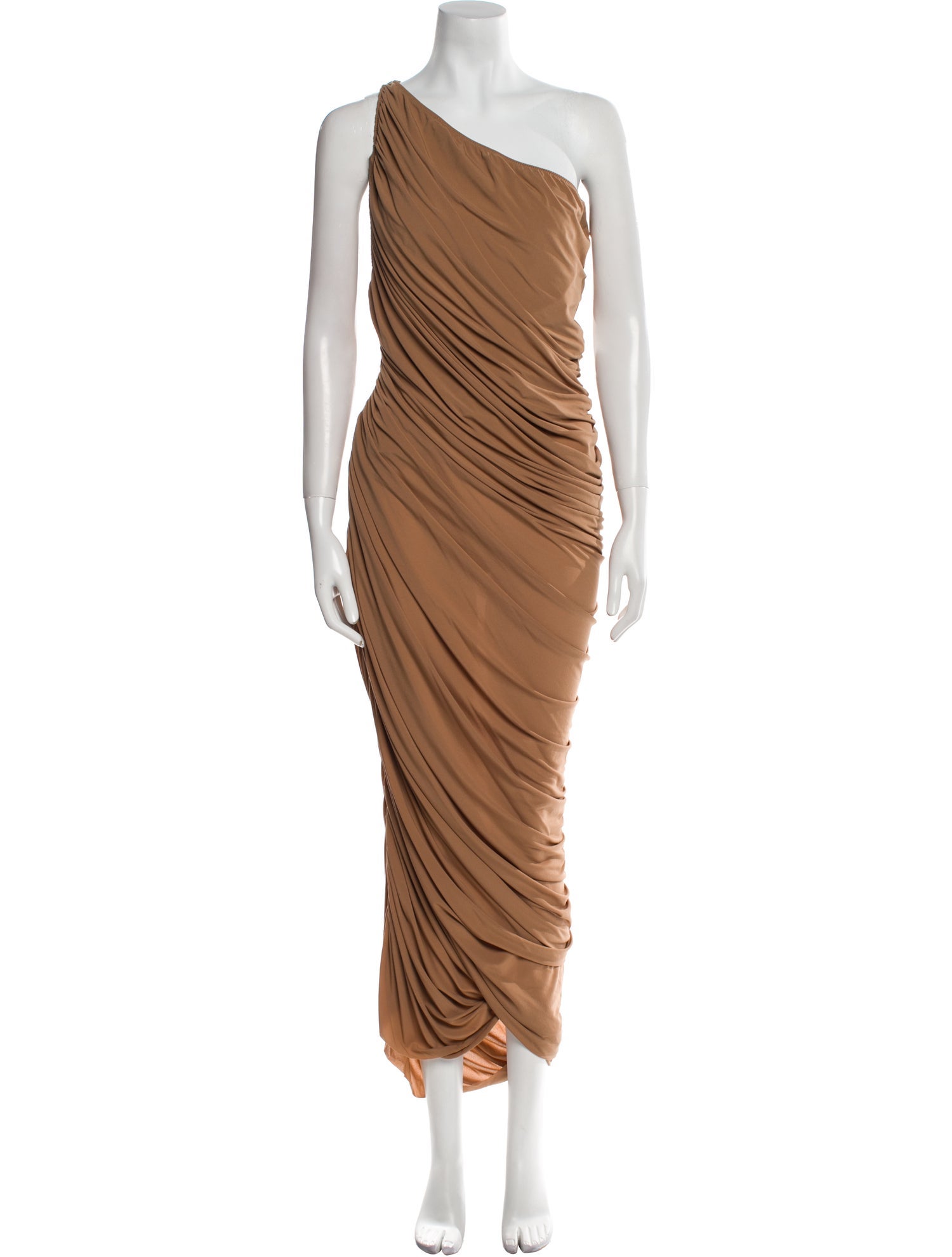 Norma Kamali One-Shoulder Long Dress