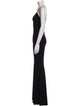 Norma Kamali Scoop Neck Long Dress