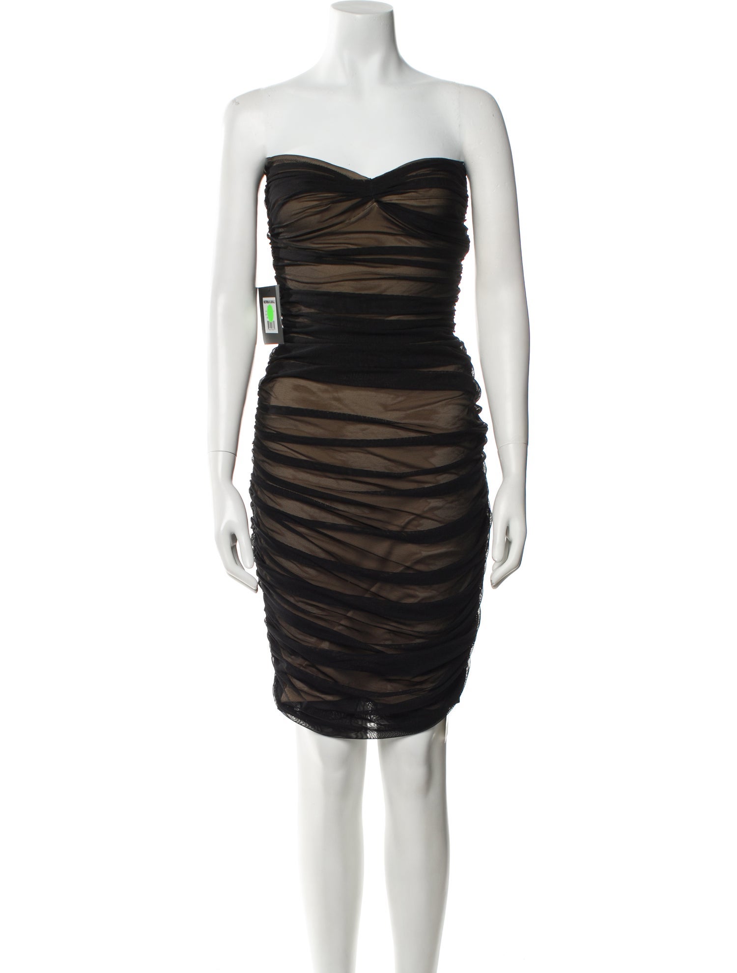 Norma Kamali Strapless Mini Dress w/ Tags