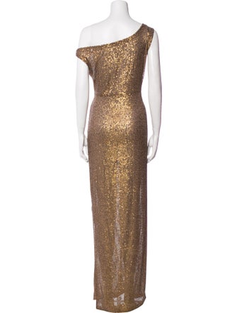 Norma Kamali One-Shoulder Long Dress