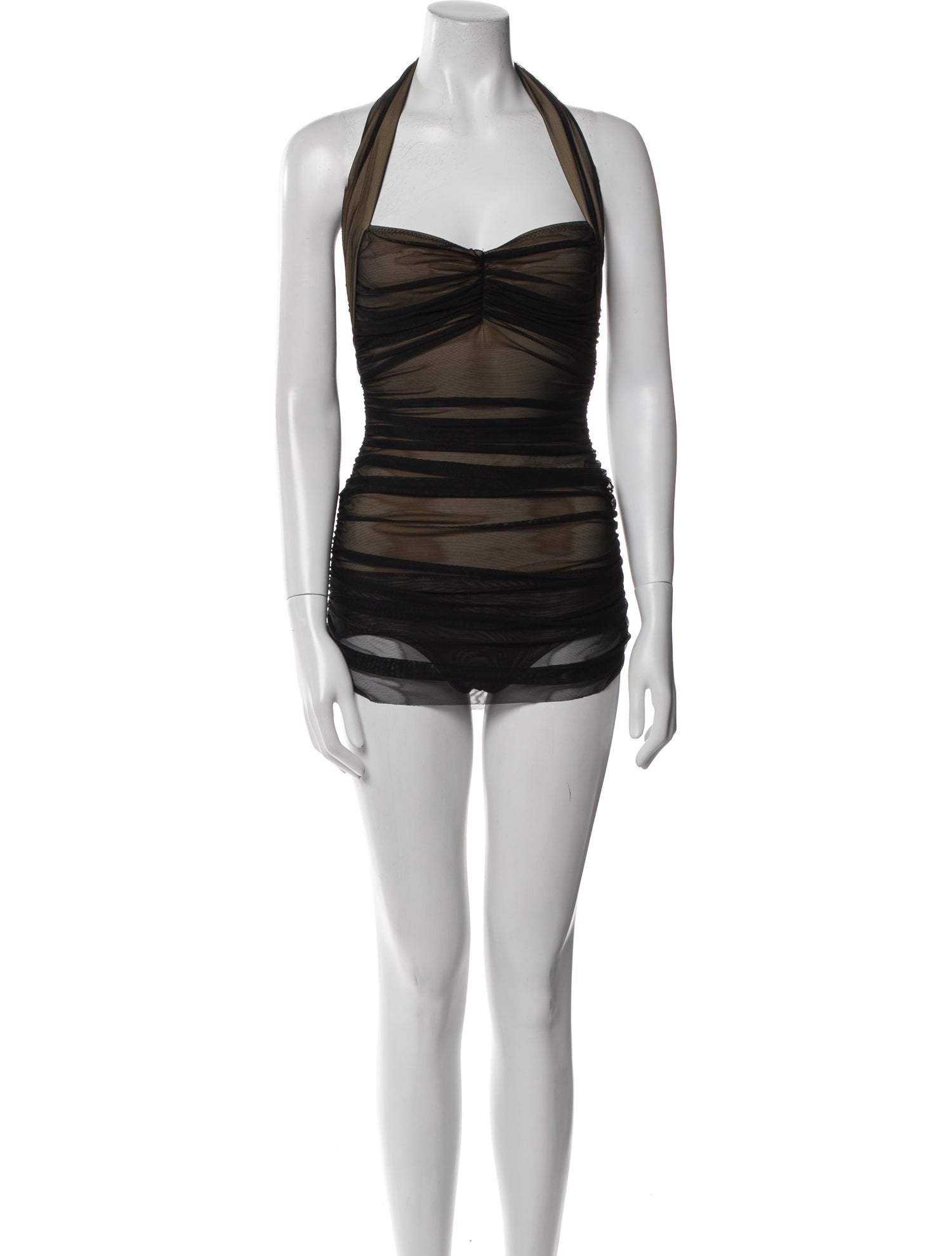 Norma Kamali Nylon Mini Dress