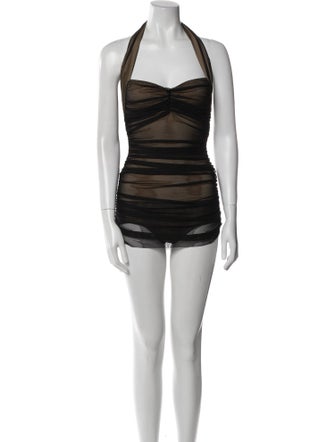 Norma Kamali Nylon Mini Dress