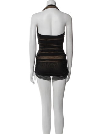 Norma Kamali Nylon Mini Dress