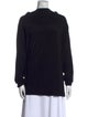 Norma Kamali Mock Neck Long Sleeve Sweatshirt