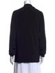 Norma Kamali Mock Neck Long Sleeve Sweatshirt