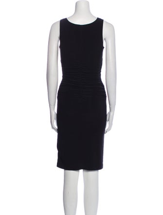 Norma Kamali Scoop Neck Mini Dress