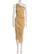 Norma Kamali One-Shoulder Long Dress