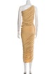 Norma Kamali One-Shoulder Long Dress