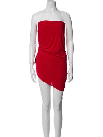 Norma Kamali Strapless Mini Dress