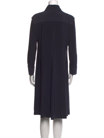 Norma Kamali V-Neck Midi Length Dress