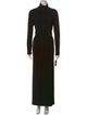 Norma Kamali Turtleneck Long Dress