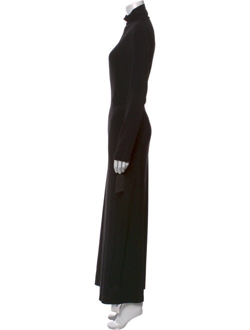 Norma Kamali Turtleneck Long Dress