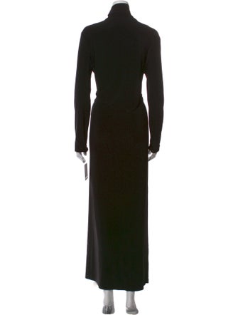 Norma Kamali Turtleneck Long Dress