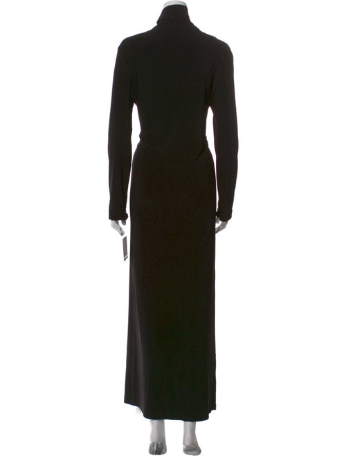 Norma Kamali Turtleneck Long Dress