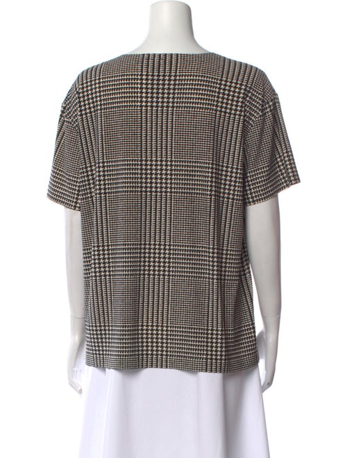 Norma Kamali Printed Scoop Neck T-Shirt