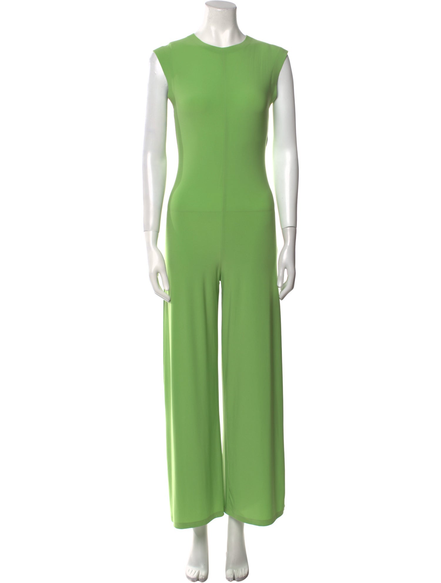 Norma Kamali Crew Neck Jumpsuit