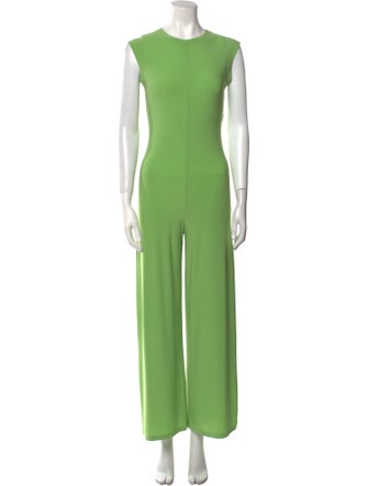 Norma Kamali Crew Neck Jumpsuit