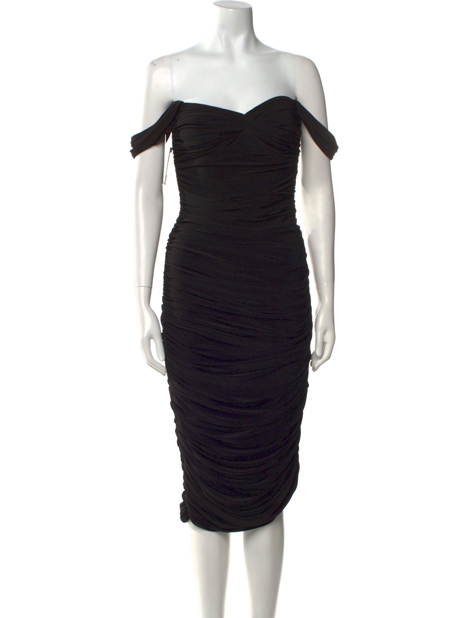 Norma Kamali Square Neckline Midi Length Dress w/ Tags