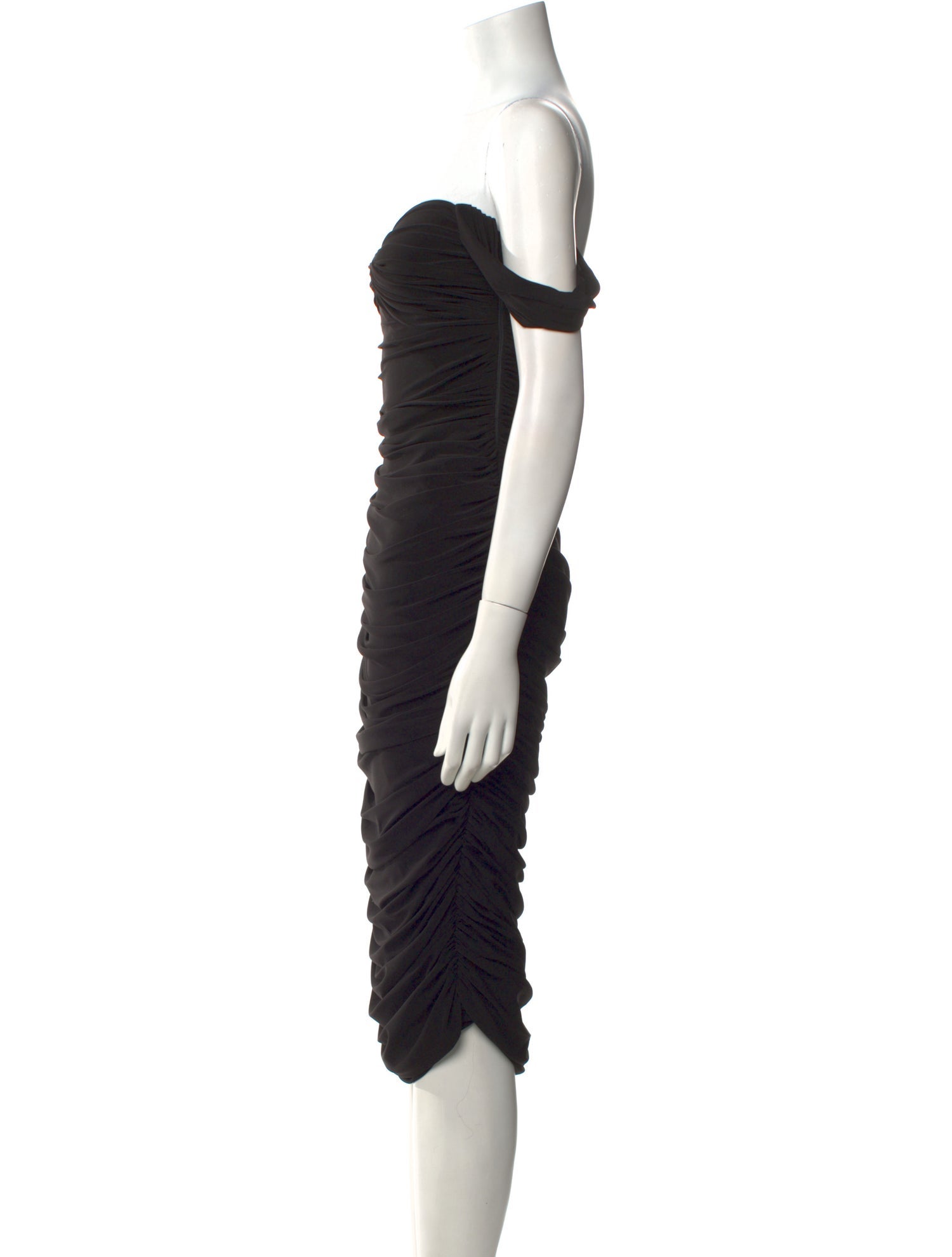 Norma Kamali Square Neckline Midi Length Dress w/ Tags