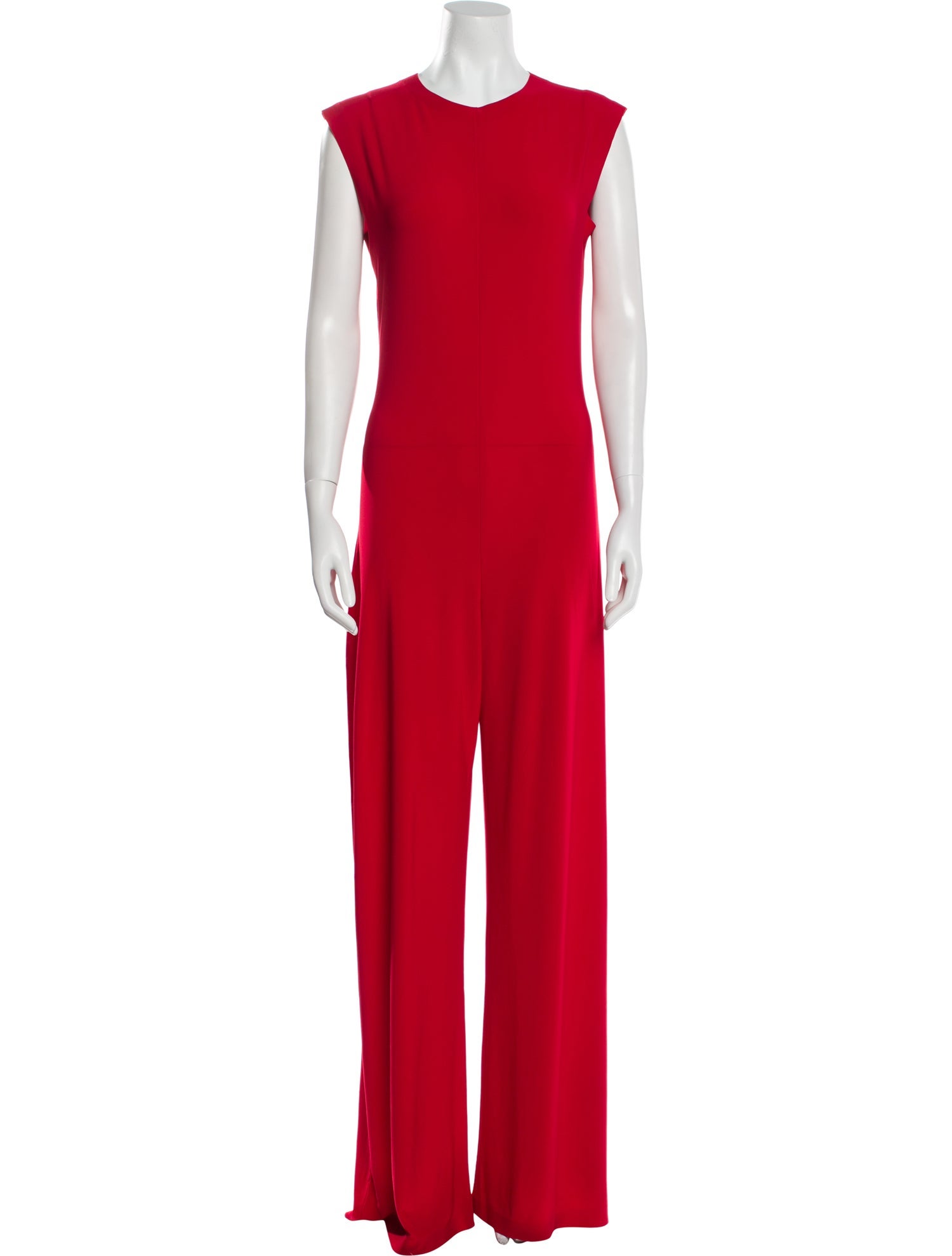 Norma Kamali Crew Neck Jumpsuit