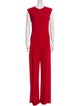 Norma Kamali Crew Neck Jumpsuit