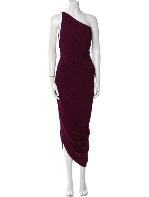 Norma Kamali One-Shoulder Long Dress