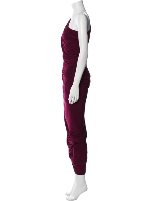 Norma Kamali One-Shoulder Long Dress