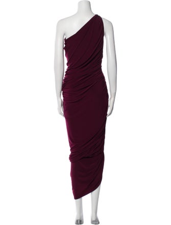 Norma Kamali One-Shoulder Long Dress