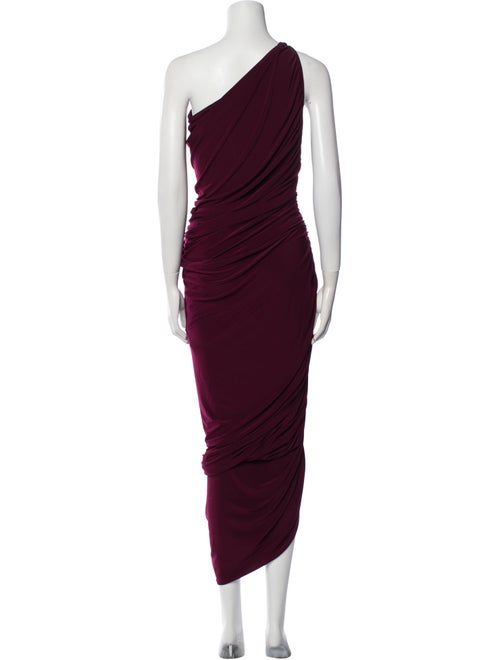 Norma Kamali One-Shoulder Long Dress