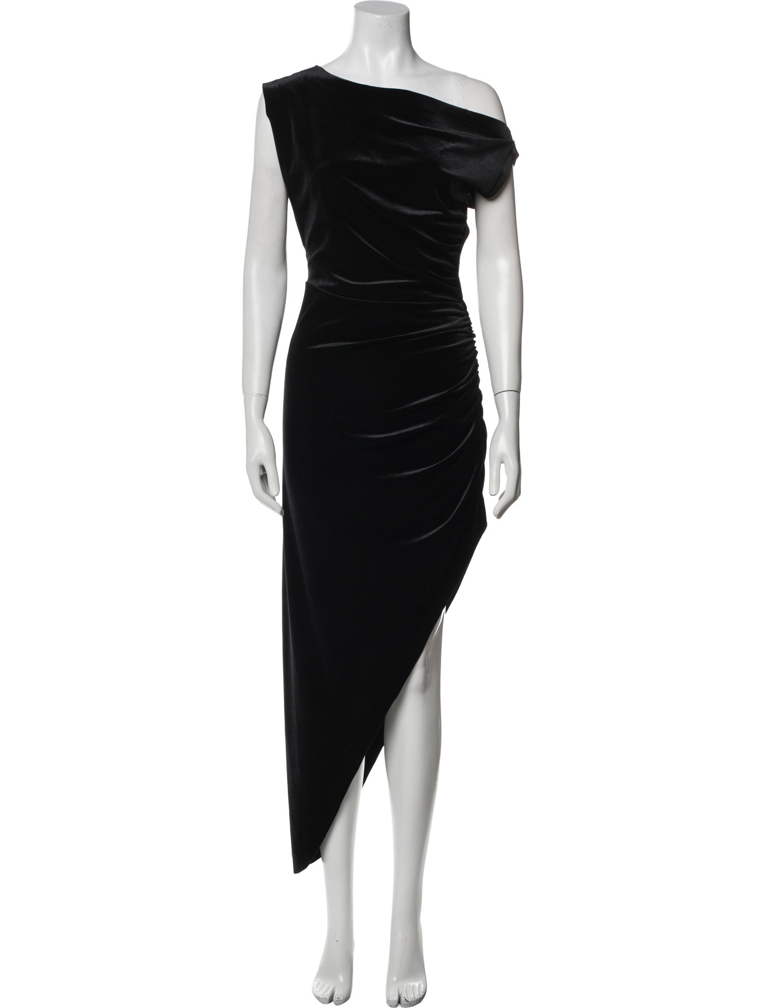 Norma Kamali One-Shoulder Long Dress
