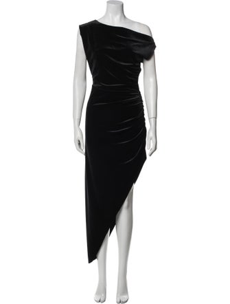 Norma Kamali One-Shoulder Long Dress