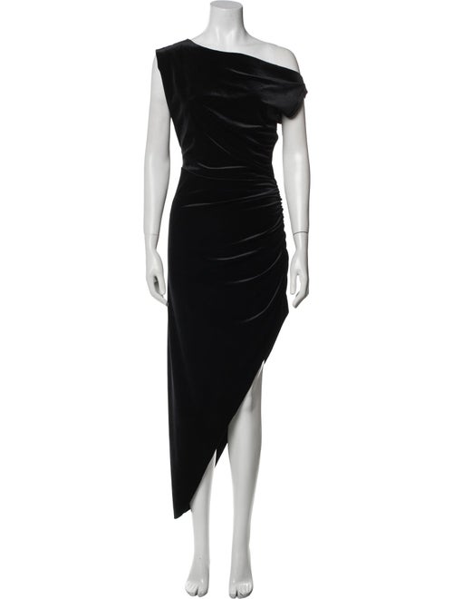 Norma Kamali One-Shoulder Long Dress