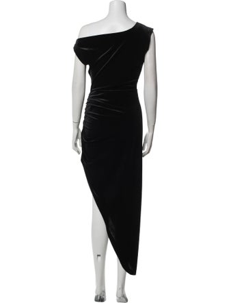 Norma Kamali One-Shoulder Long Dress
