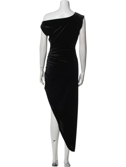 Norma Kamali One-Shoulder Long Dress