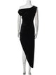 Norma Kamali One-Shoulder Long Dress