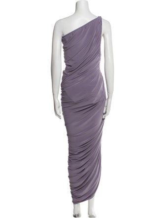 Norma Kamali One-Shoulder Long Dress
