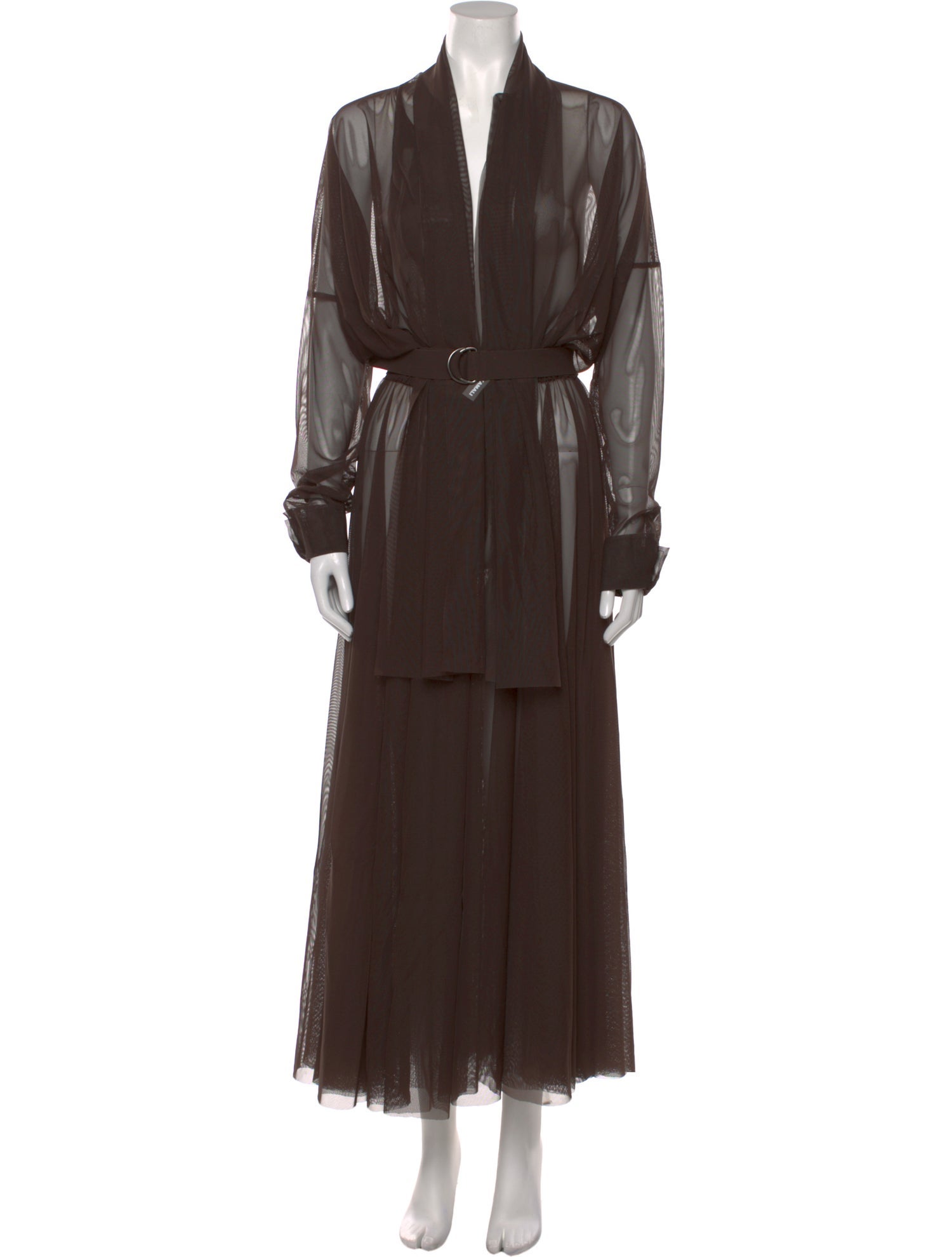 Norma Kamali V-Neck Long Dress