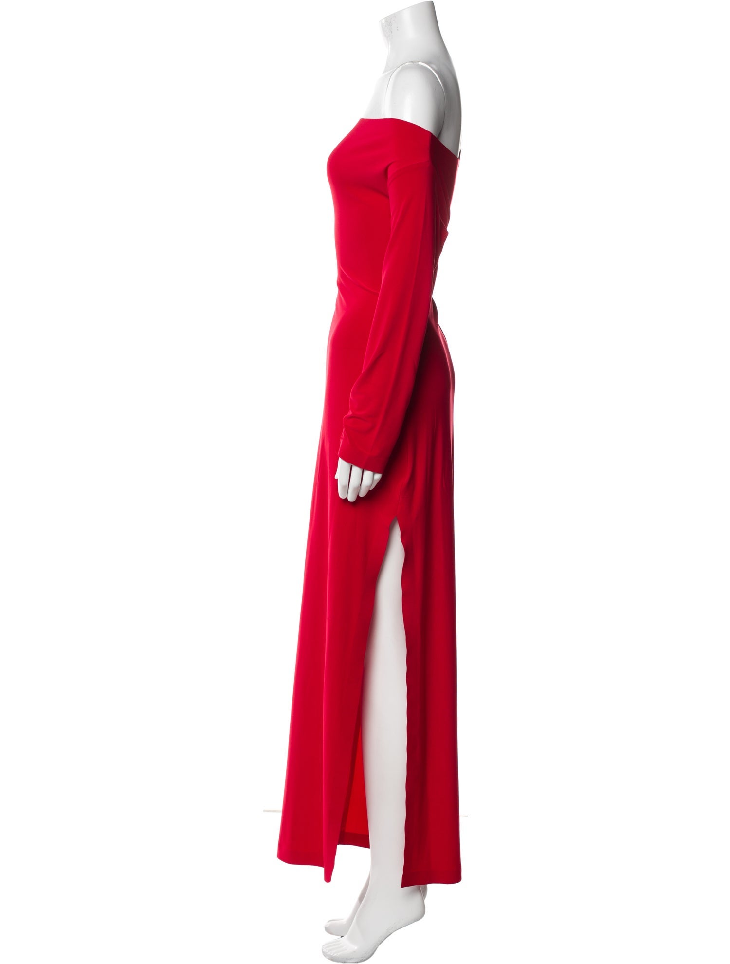 Norma Kamali One-Shoulder Long Dress