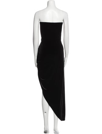 Norma Kamali Strapless Long Dress