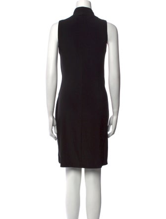 Norma Kamali Cowl Neck Mini Dress